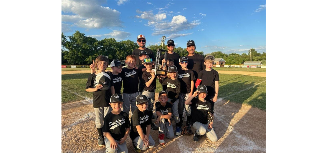 Dustedevils Minors Baseball Champions 2024